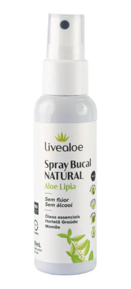 Spray Bucal Natural Aloe Livealoe 60ml 0