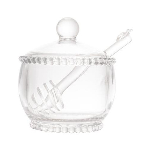 Meleira Cristal Com Pegador Pearl 10x8x7cm 1