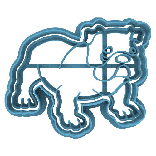 190 Bulldog Inglés Cortante Para Galletas 0