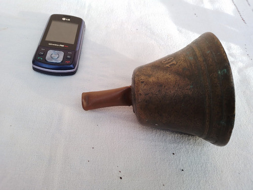Antigua Campana Cencerro Nro 16 Intervenido Ver Leer 1