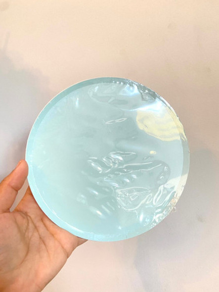 Prato Pratinho De Papel Redondo Verde Candy Colors Liso 1