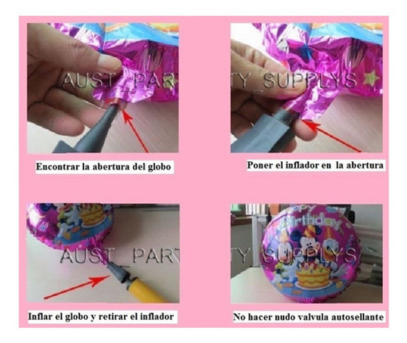 1 Combo 8 Globos Perlados-cristal-corona (ver Descripcion) 1