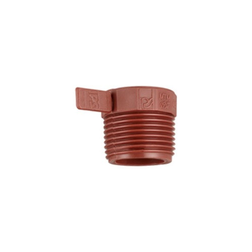 Tapon 1/2 Macho - Roscado Ppn Polipropileno Caja X 50 U Ips 0