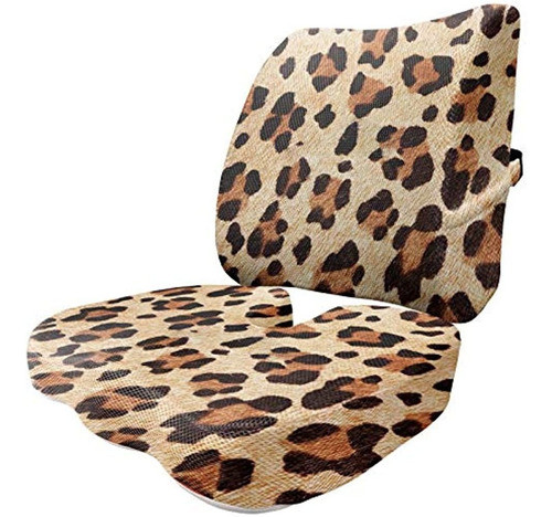 Cojín De Asiento Con Estampado De Leopardo Jeocody Coxis Ort 0