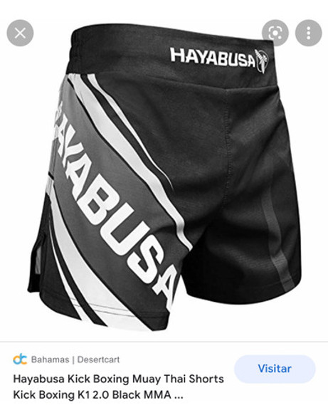 Short Hayabusa Kick Boxing, Muay Thai Y Boxeo 1 Short Hayabusa Kick Boxing, Muay Thai Y Boxeo 1