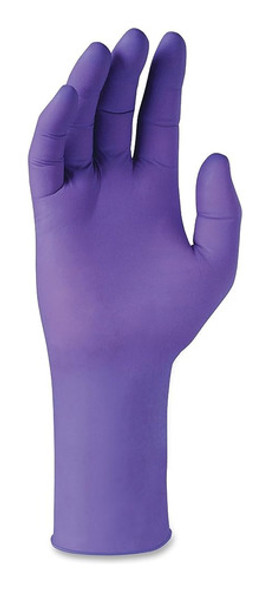 Guantes Profesionales De Examen De Nitrilo Púrpura Kimberly- 0