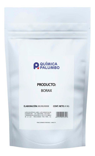 Borax X 1 Kg. Premium 0