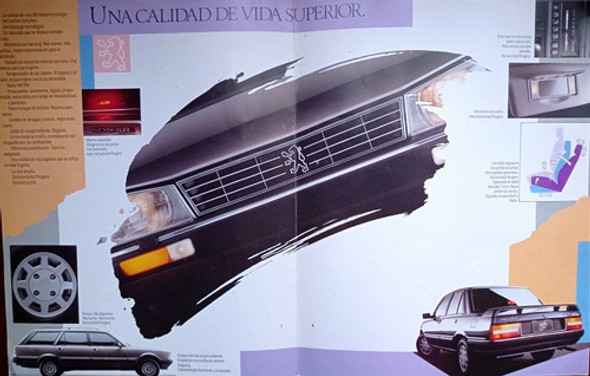 Folleto Peugeot 505 0