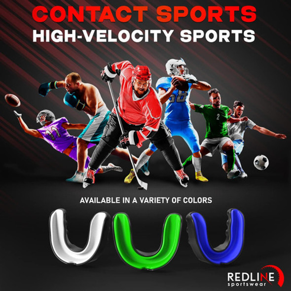 Redline Sportswear Protector Bucal Gris/negro + Estuche 1 Redline Sportswear Protector Bucal Gris/negro + Estuche 1