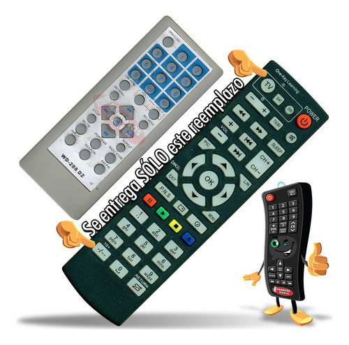 Control Remoto Para Home Lark Digital Wd-288 D2 1