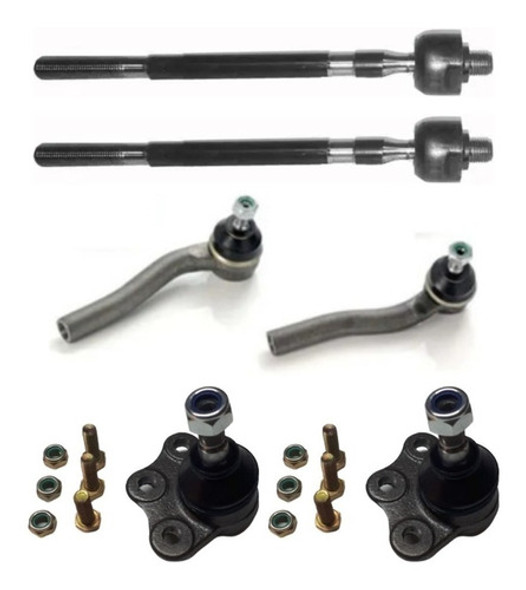 Kit Tren Delantero Fiat Mobi Extremos Rotulas Precaps 0