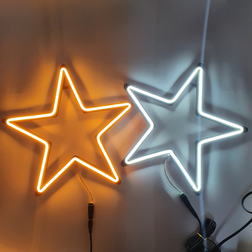 Cartel Led Neon Estrella 30cm 1