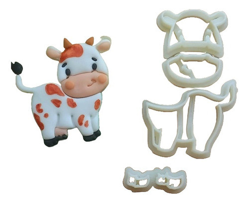 Cortador Fazendinha - Vaca Vaquinha 6cm 0