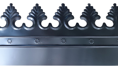 Cenefa Negra 30 Cms Negra Artistica Decoracion X 1.22 Mt C25 0