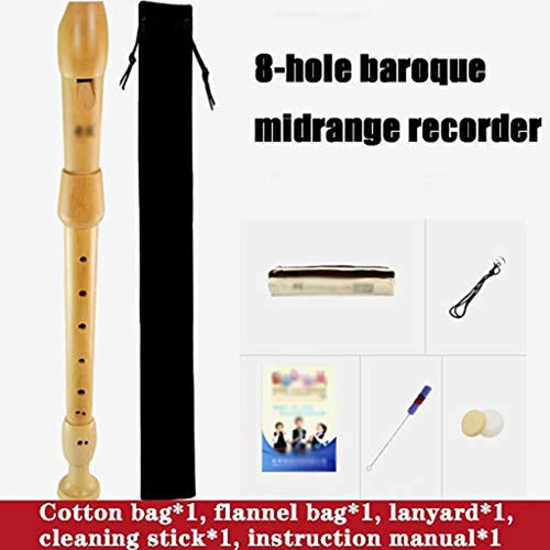 Instrumento De Grabadora De Música, Flauta Dulce Alemana/bar 1