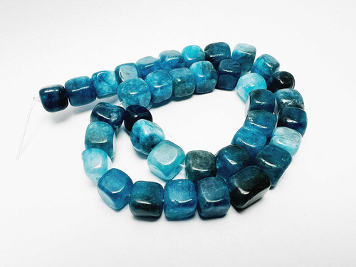 Cuentas Cuadradas De Piedra Natural Apatita 7mm 0