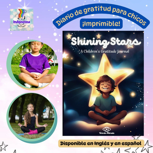 Diario De Gratitud Para Chicos Bilingue Imprimible 0