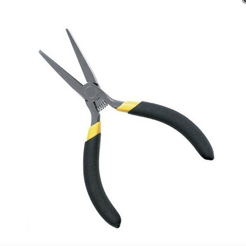 Pinza De Punta Chata Lisa Con Resorte 127mm Stanley 0