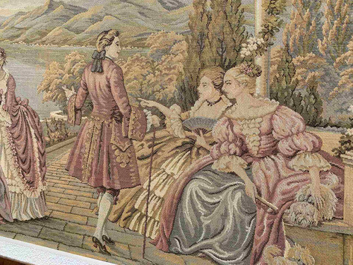 Tapice Gobelino Antiguo Francés 0