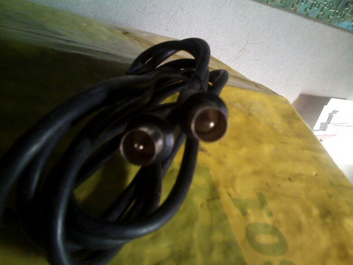 Cable Coaxial 75 Ohms Pin Grueso Pin Grueso 1