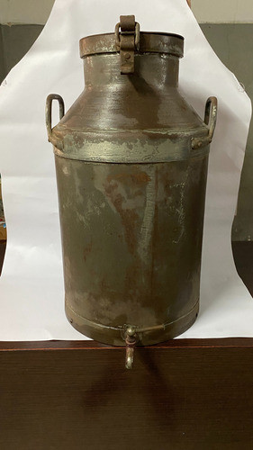 Tarro Lechero Antiguo De Hierro C/tapa - 50lts  Sin Envios 1