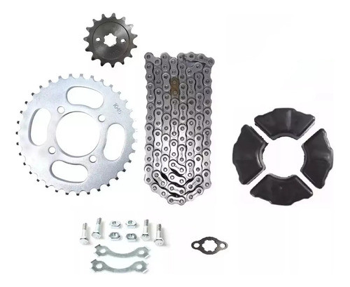 Kit De Transmision Completa Moto Keller Crono 110cc 0