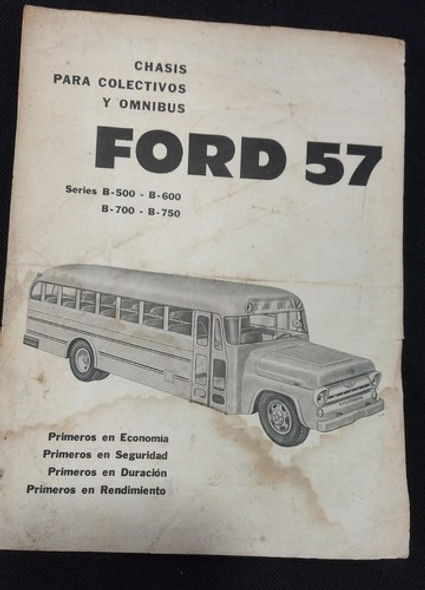 Catalogo Ford 1957 Colectivo Camiones 0