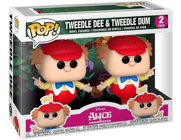 Funko Pop Disney Alice In Wonderland 70th Tweedle Twins 0