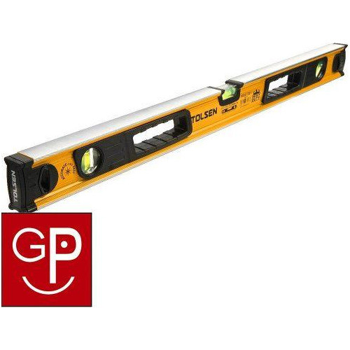 Nivel Aluminio Heavy Duty Industrial 100 Cm.tolsen 35078 G P 1