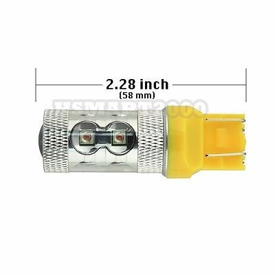 2pcs Ámbar 7443 7440 T20 60w Led Super Brillante Bombillas P 1