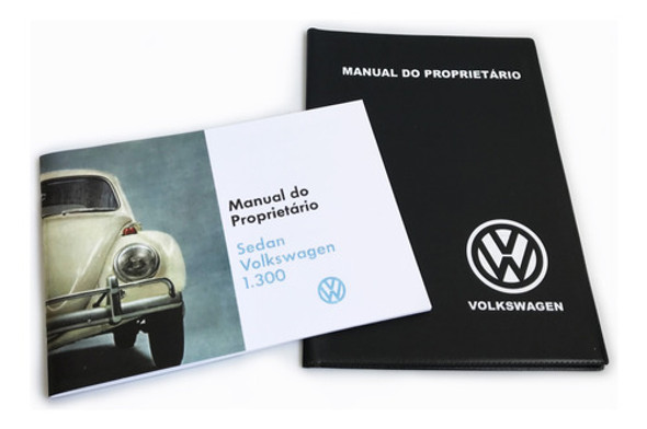 Manual Do Proprietário Fusca 1968 + Capa + Adesivos 0