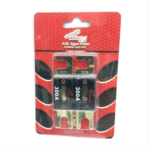 Blister De 2 Fusibles Audiopipe Anl De 300 Amperes 0