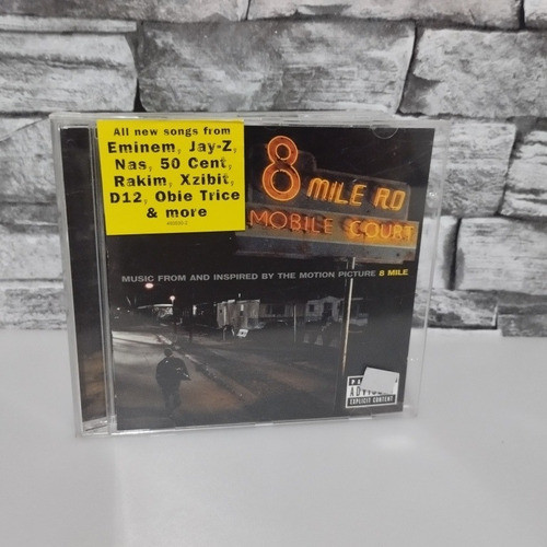 8 Mile Soundtrack Cd Eminem Jay-z Nás 50 Cent Xzibit D12 0