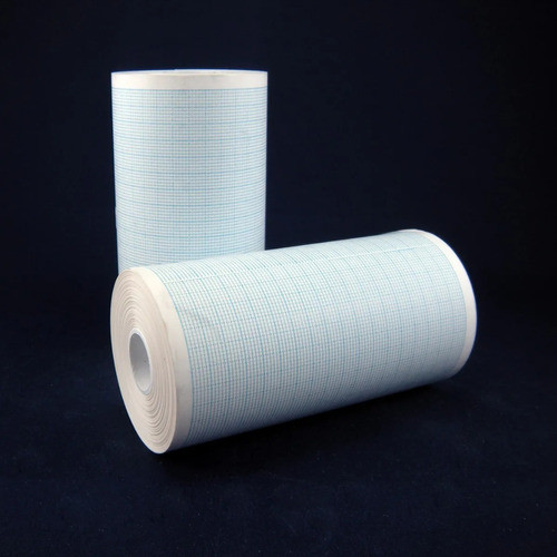Papel/bobina 110mmx30m Termosensível Para Ecg Padrão Tc10 1