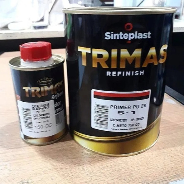 Primer Automotriz 2k 5:1 + Catalizador Trimas Sinteplast 1