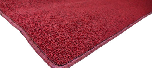 Carpeta Alfombra Boucle Rojo Con Orillado 1*1.5 0