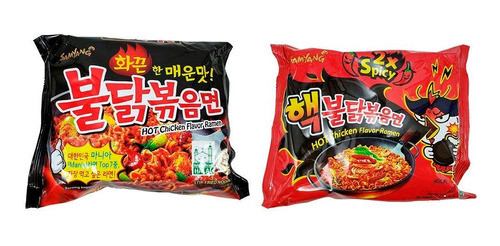 Lamen Coreano Hot Chicken Ramen Kit 1x E 2x Spicy 0