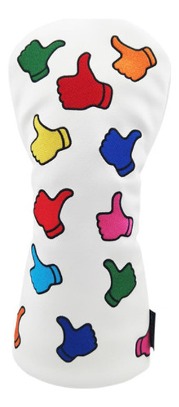 Capa Protetora Para Taco De Golfe, Capa Branco 36cmx18cm 0