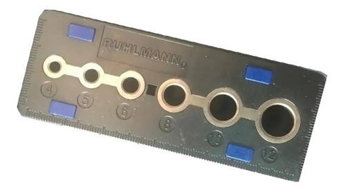 Centrador De Mecha Plantilla De 4 A 12 Para Agujeros 90 Y 45 0