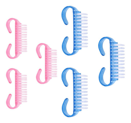 Kit 2 Escovas Para Limpeza Pó De Unha 1