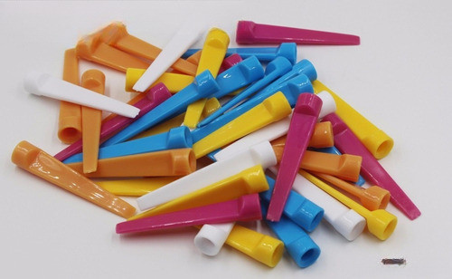 50pcs A99 Golf Práctica Cuña Tee Plastice 2 3/4 (70mm) Largo 0
