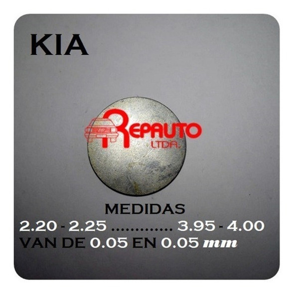 062.2800... Medalla Regulación De Valvula Kia / 1 062.2800... Medalla Regulación De Valvula Kia / 1