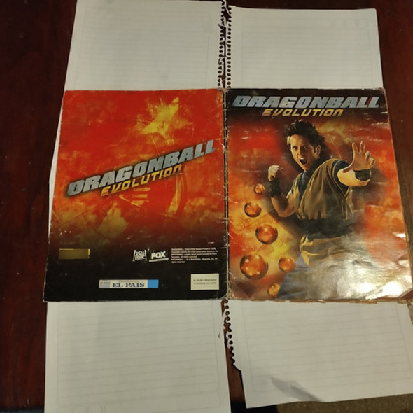 Album De Figuritas Dragonball Evolution Falta Una Figuritas 0