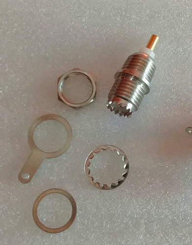 Conector Mini Uhf Hembra Para Chasis - Romero Com 1