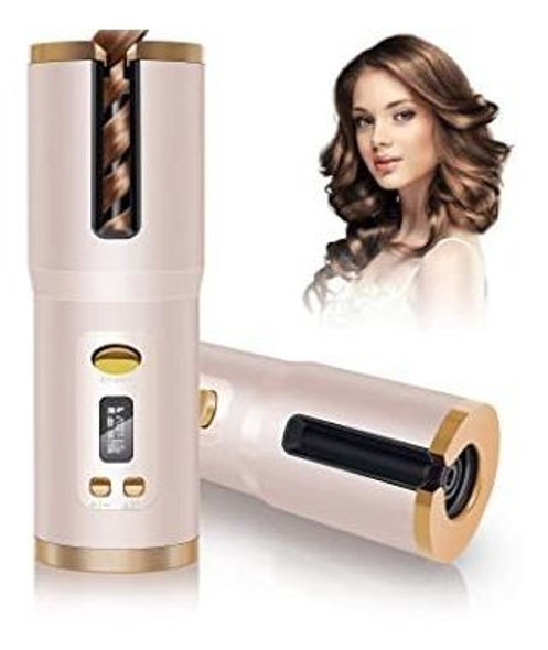 Rizador De Pelo Automático Cerámica Recargable 200 °c 0 Rizador De Pelo Automático Cerámica Recargable 200 °c 0