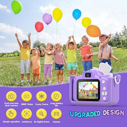 Qemixly Juguetes De Cámara Para Niños Con Cubierta 1