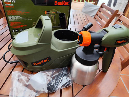 Pulverizador De Pintura Bauker 650w 1
