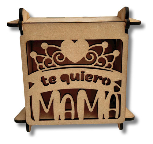 Dia De La Madre, Caja Para Bombones En Mdf 0