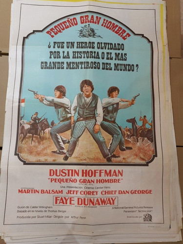 Afiche Cine Original-1469-pequeño Gran Hombre-dustin Hoffman 0