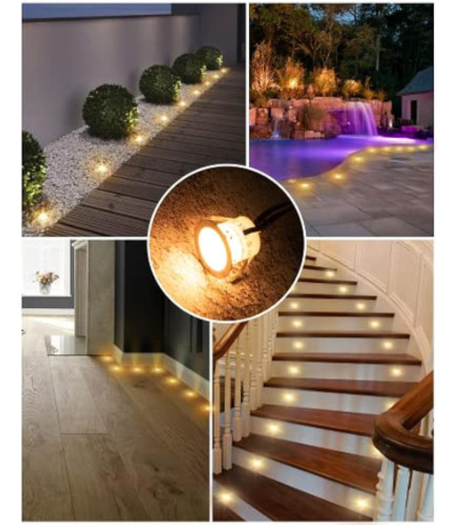 Kits De Luces De Cubierta Led Empotradas (paquete De 16), Il 1